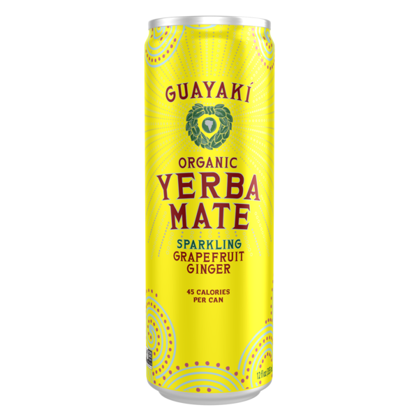 Energy & Sports Drinks Guayakí Organic, Sparkling Grapefruit Ginger hero