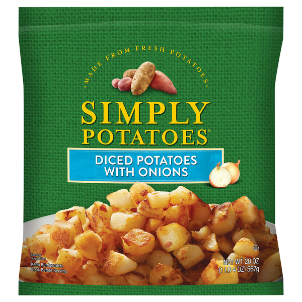 Refrigerated Deli Simply Potatoes Diced Potatoes with Onions hero