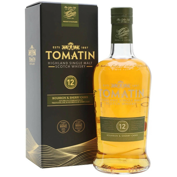 Spirits Tomatin Single Malt Scotch 12 Yr 86 hero