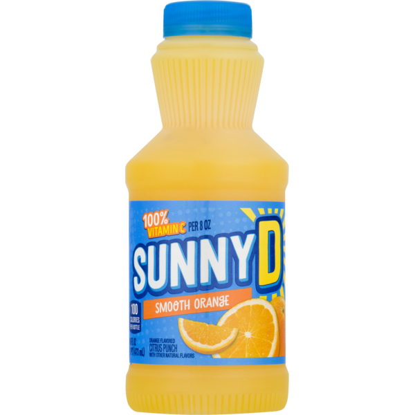 Juice & Nectars SunnyD Citrus Punch Smooth Orange hero