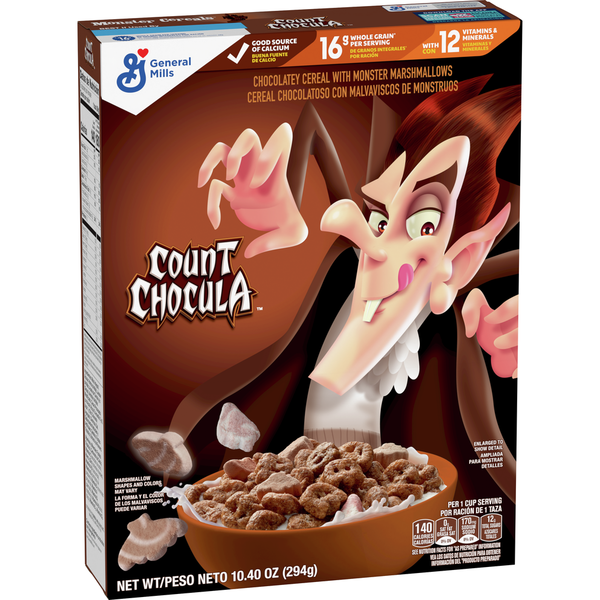 Cereal Count Chocula with Frightful Friends Marshmallows Halloween Cereal hero