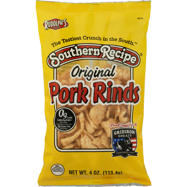 Popcorn & Jerky Southern Recipe Pork Rinds, Original hero