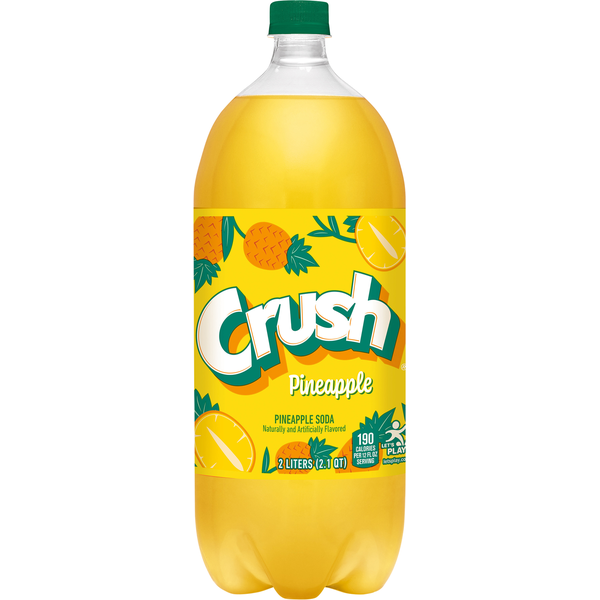 Soft Drinks Crush Pineapple Soda hero