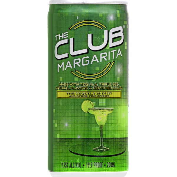 Cocktail Mixes Club Ckt Can Margarita hero