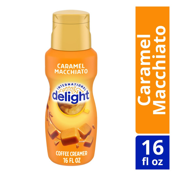 Creamers International Delight Caramel Macchiato Coffee Creamer hero