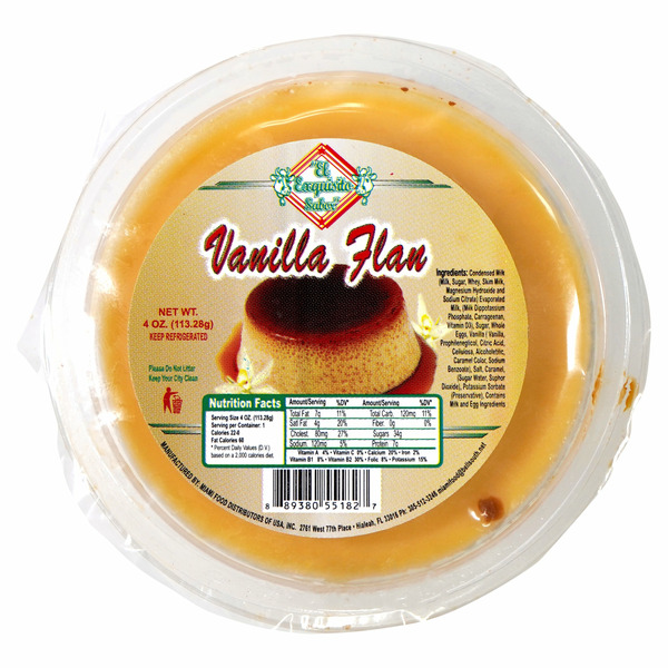 Pudding & Desserts El Exquisito Sabor Vanilla Flan hero