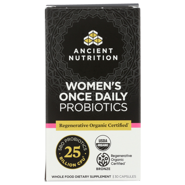 Ancient Nutrition Roc - Capsule - Women’S Probiotics 25B - Once Daily hero