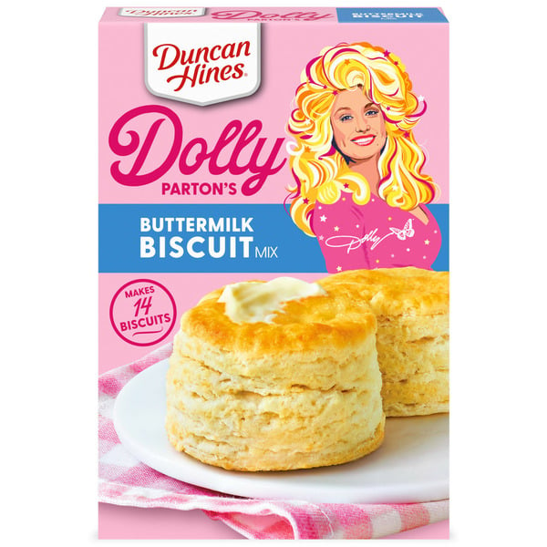 Duncan Hines Dolly Parton's Buttermilk Biscuit Mix hero