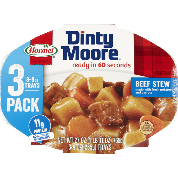 Canned Meals & Beans Dinty Moore Beef Stew 3 Pack hero