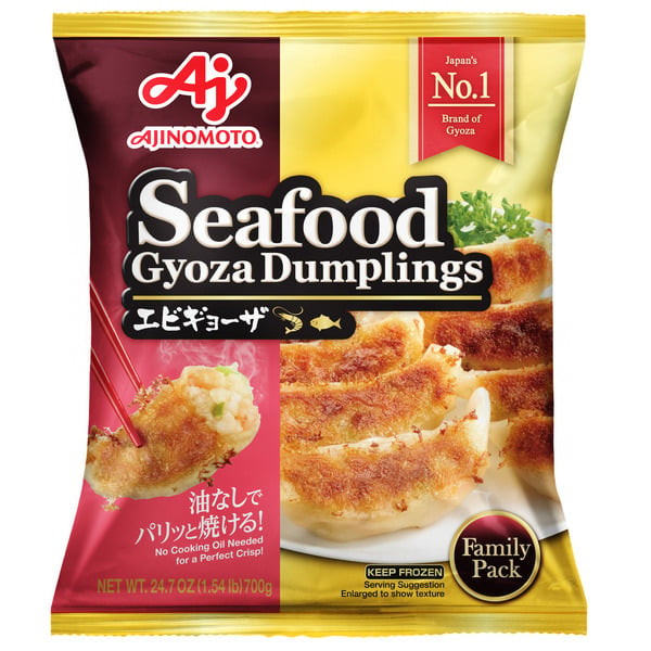 Frozen Dumplings & Steamed Buns Ajinomoto Gyoza Dumplings, Seafood, Family Pack hero