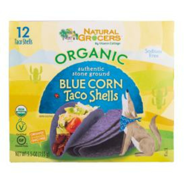 Prepared Meals Natural Grocers Blue Organic Taco Shells hero