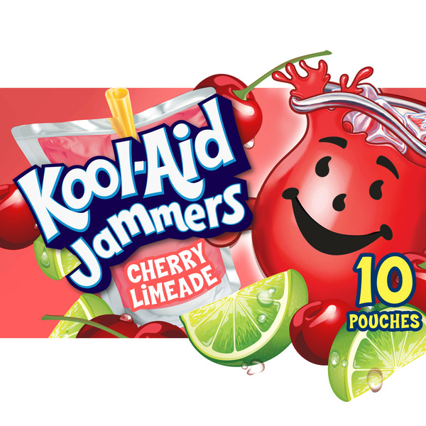 Juice & Nectars Kool-Aid Jammers Cherry Limeade Naturally Flavored Soft Drink hero