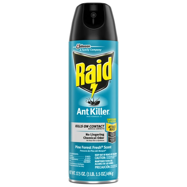 More Household Raid Ant Killer Insecticide Aerosol Spray, Pine Forest Fresh® Scent hero