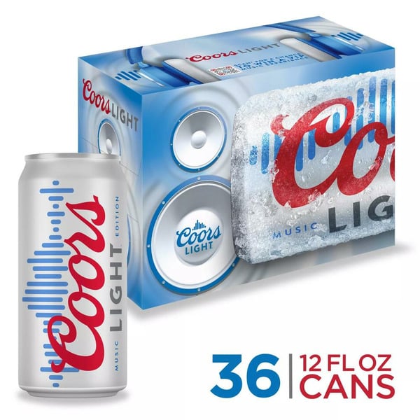 Beers & Coolers Coors American Light Lager Beer hero