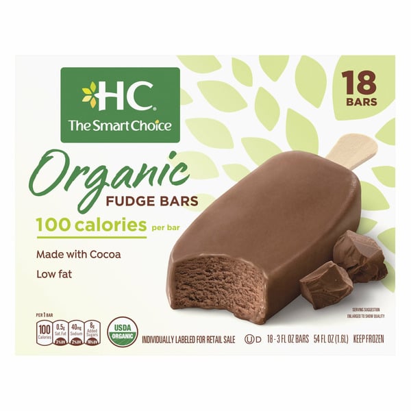 Ice Cream & Desserts Con Agra Foods/Mc Retail Organic Fudge Bars, 18 x 3 fl oz hero