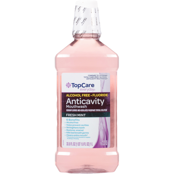 TopCare Mouthwash, Anticavity, Fresh Mint hero