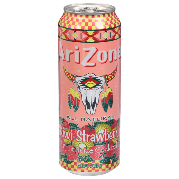 Juice & Nectars AriZona Fruit Juice Cocktail, Kiwi Strawberry hero