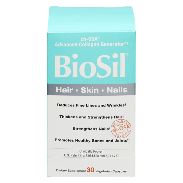 Facial Care BioSil Collagen Generator, Advanced, Hair Skin Nails, Capsules hero