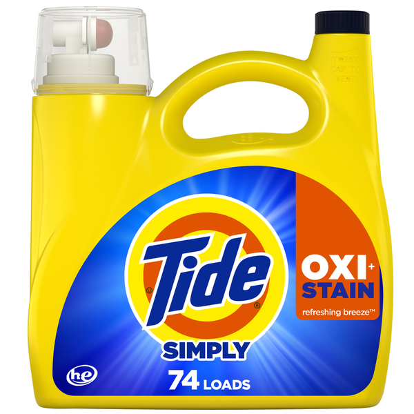 Tide Simply Oxi Boost + Ultra Stain Release hero