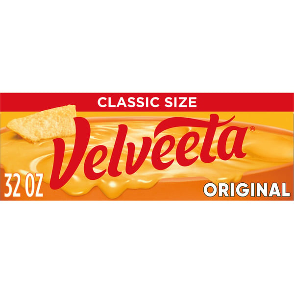 Packaged Cheese VELVEETA Original Cheese (Classic Size) hero