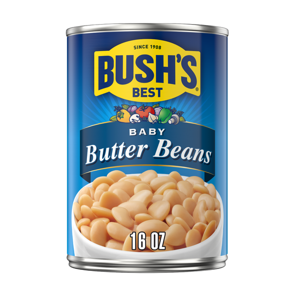 Canned Meals & Beans Bush's Best Baby Butter Beans hero