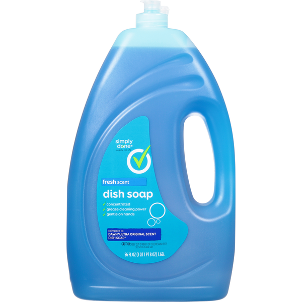 Dish Detergents Simply Done Dish Soap, Fresh Scent hero