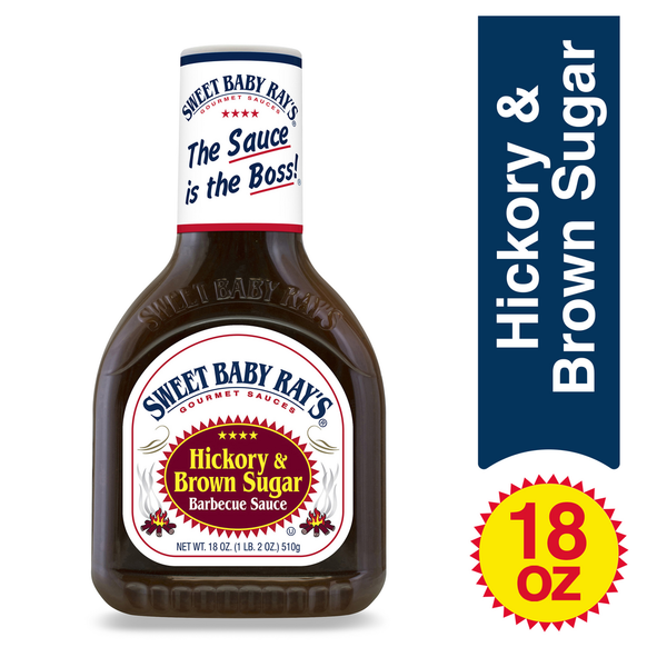 Marinades & Meat Preparation Sweet Baby Ray's Barbecue Sauce, Hickory & Brown Sugar hero