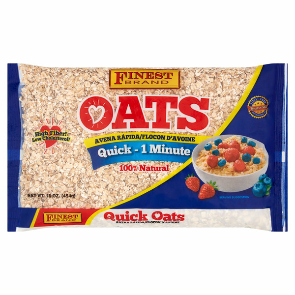 Grains, Rice & Dried Goods Finest Quick Oats hero