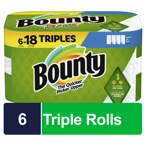 Paper Goods Bounty Select-A-Size Paper Towels hero