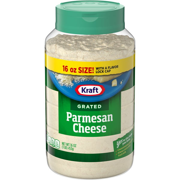 Packaged Cheese Kraft Parmesan Grated Cheese, oz Shaker hero