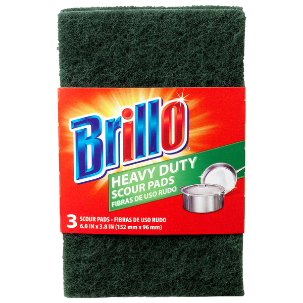 Cleaning Products Brillo Scour Pads, Heavy Duty hero