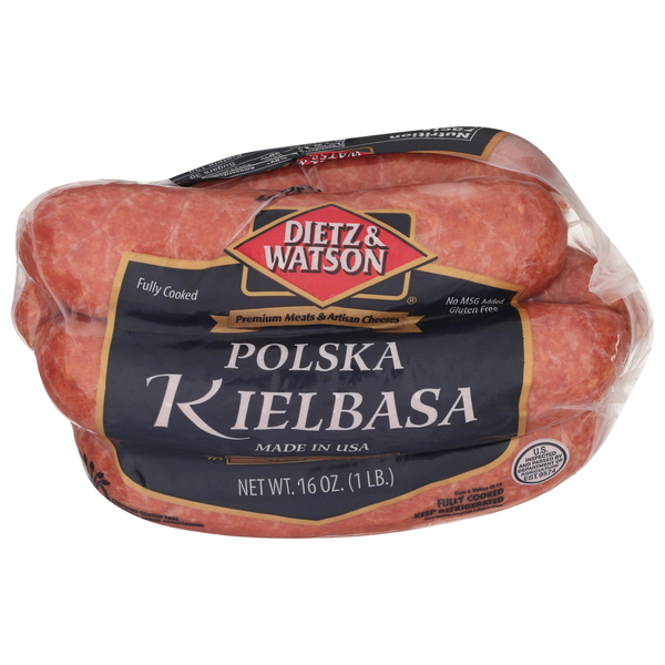 Hot Dogs, Bacon & Sausage Dietz & Watson Polska Kielbasa hero