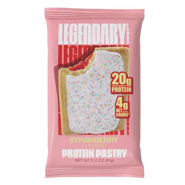 Cookies & Cakes Legendary Foods Protein Pastry, Strawberry hero