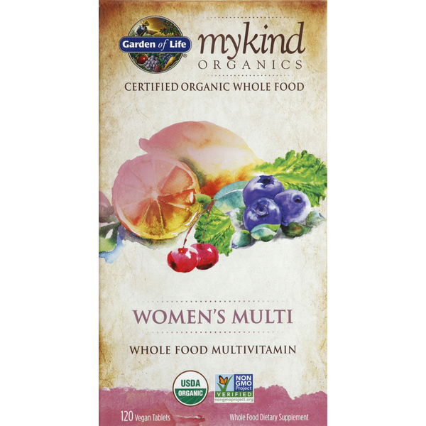 Vitamins & Supplements Garden of Life Multi, Women's, Vegan Tablets hero