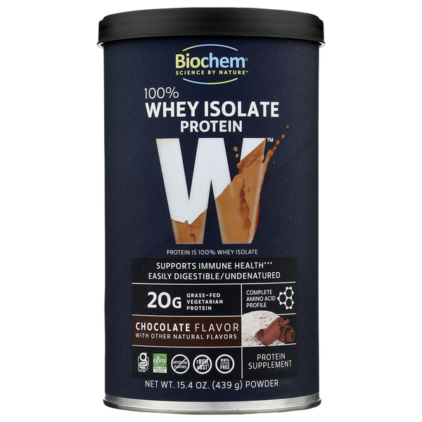 Biochem 100% Whey Protein Chocolate hero