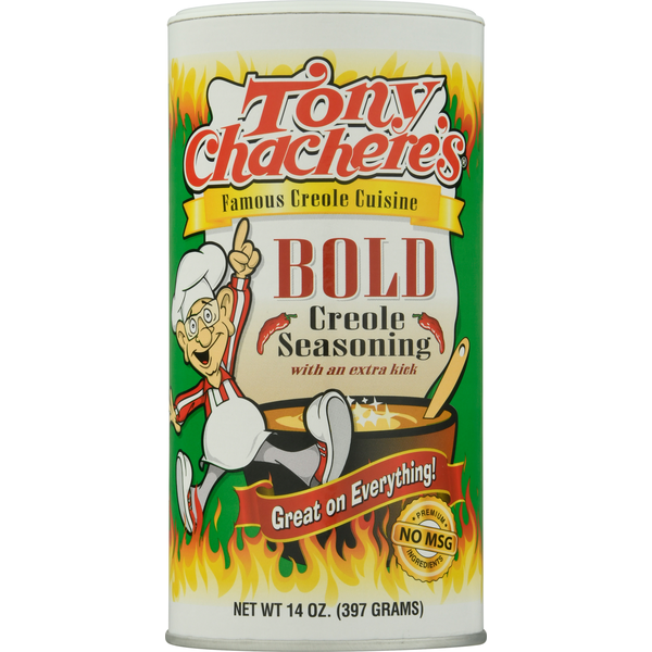 Spices & Seasonings Tony Chachere's Creole Seasoning, Bold hero