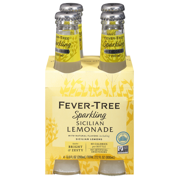 Soft Drinks Fever-Tree Tonic Water, Sicilian Lemonade, Sparkling hero