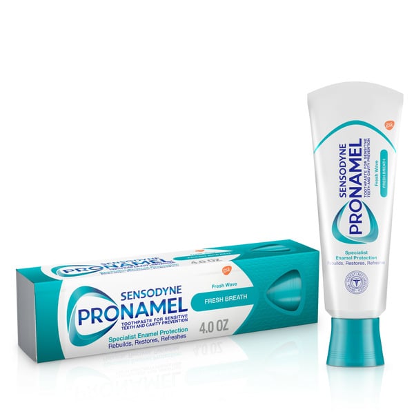 Oral Hygiene Sensodyne Pronamel Sensitive Teeth and Cavity Protection Toothpaste hero