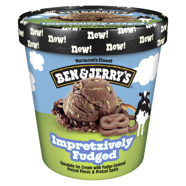 Ice Cream & Ice Ben & Jerry's Ice Cream, Impretzively Fudged hero