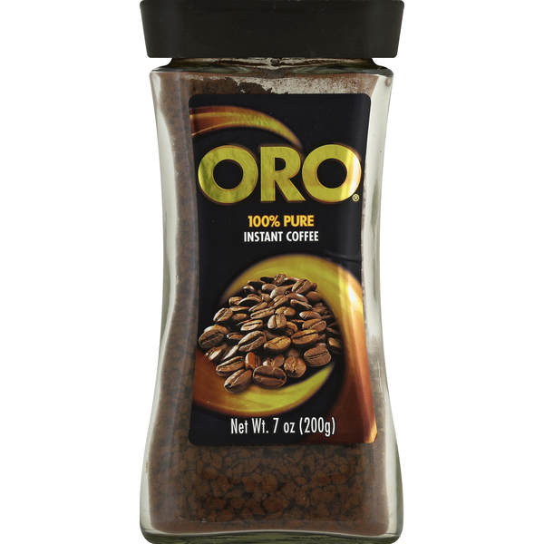 Coffee Oro Coffee, Instant, 100% Pure hero