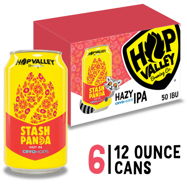 Beers & Coolers Hop Valley Stash Panda Hazy Ipa Craft Beer hero