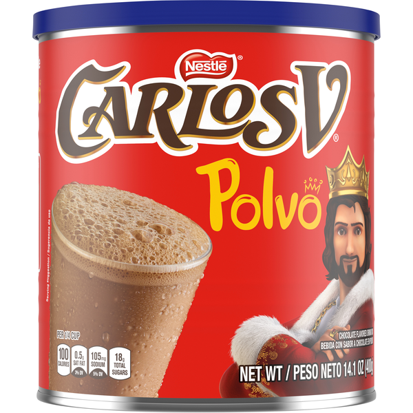 Cocoa & Drink Mixes Nestlé CARLOS V Drink Mix, Chocolate Flavored hero