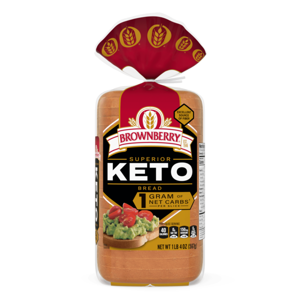 Bread Brownberry Superior Keto, Plain Bread hero