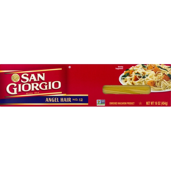 Dry Pasta San Giorgio Angel Hair, No. 12 hero