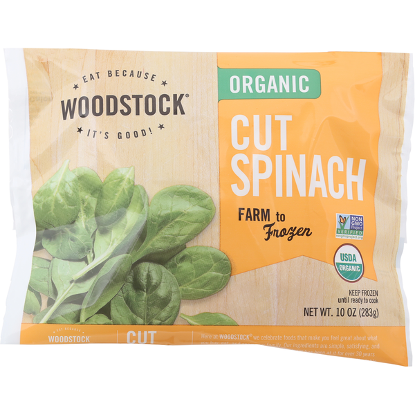 Frozen Produce WOODSTOCK Organic Cut Spinach hero