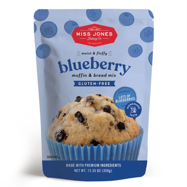 Miss Jones Baking Co. Gluten Free Blueberry Muffin & Bread Mix hero