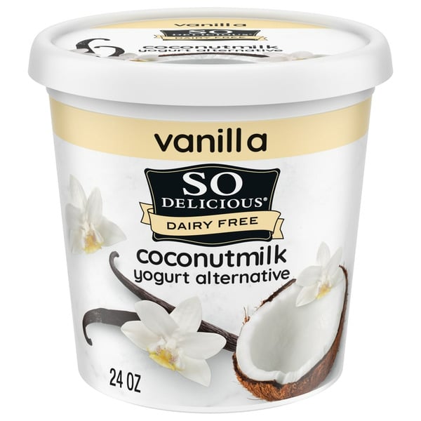 Soy & Lactose-Free So Delicious Dairy Free Coconut Milk Vanilla Yogurt Alternative hero