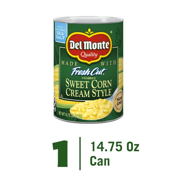 Holiday Items Del Monte Sweet Corn, Cream Style, Golden hero