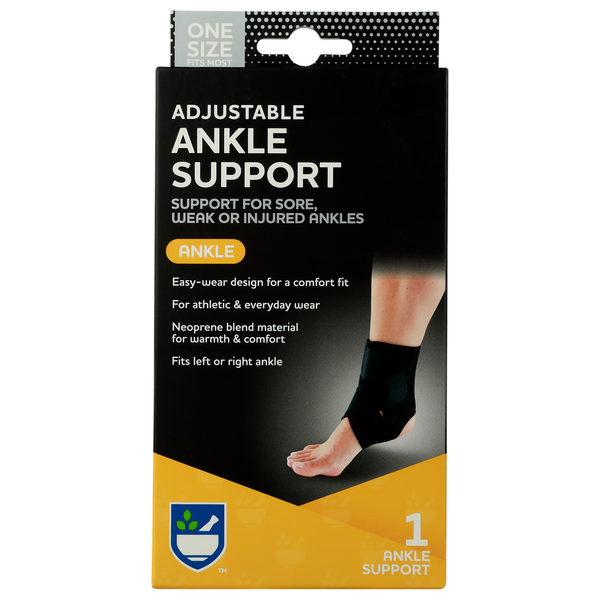 First Aid Rite Aid Adjustable Ankle Support - One Size hero