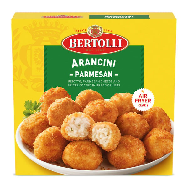 Bertolli Parmesan Arancini Frozen Appetizer hero